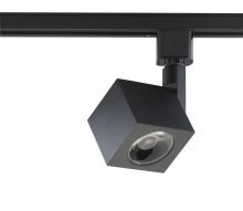 Nuvo TH462 - LED 12W Track Head - Square - Black Finish- 24 Degree Beam