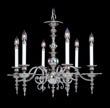  7446 PB - 6-Light Polished Brass Kensington Dining Chandelier