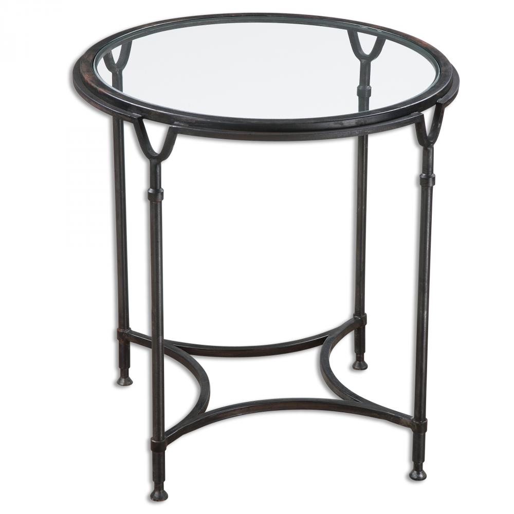 Samson Glass Side Table