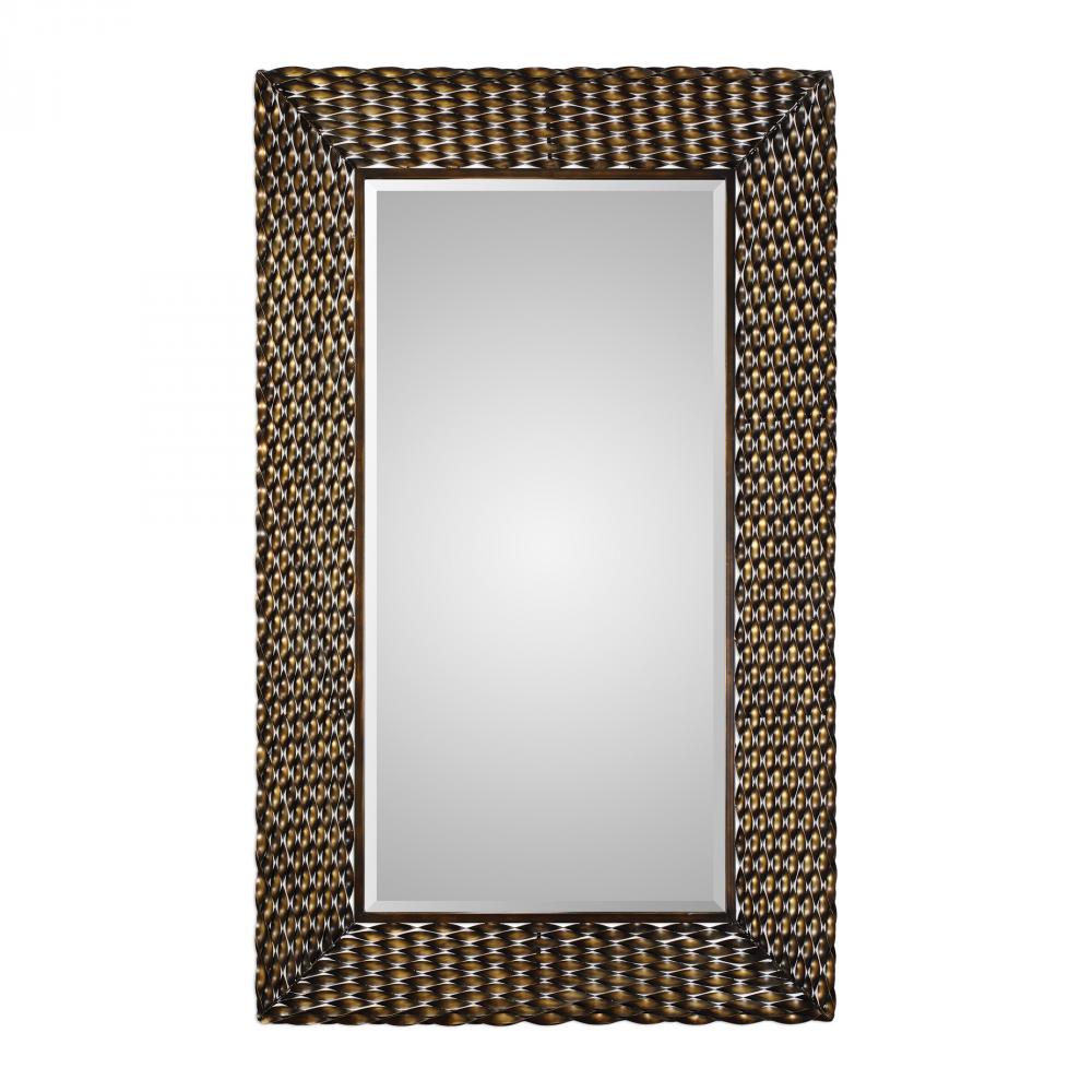 Uttermost Kurupa Twisted Bronze Mirror