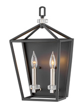 Hinkley 3532BK - Two Light Sconce