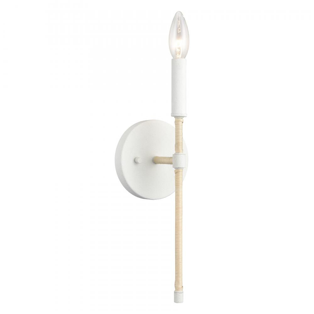 Breezeway 14.25'' High 1-Light Sconce - White Coral